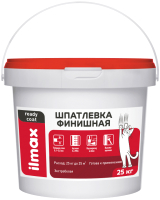 Шпатлевка готовая ilmax Ready Coat Полимерная финишная (25кг, белый) - 