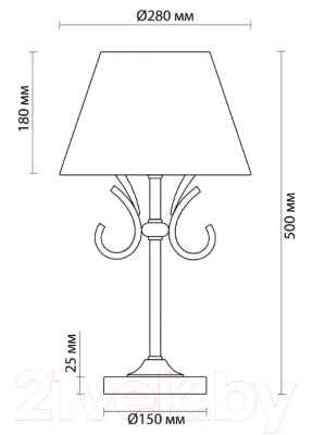 Прикроватная лампа Lumion Mildred 4437/1T