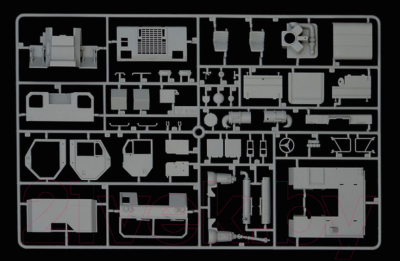 Сборная модель Italeri Бронированный вооружённый грузовик Hemtt 1:35 / 6510