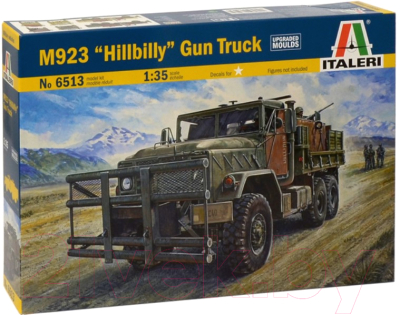 Сборная модель Italeri Бронированный вооружённый грузовик M923 Hillbilly 1:35 / 6513