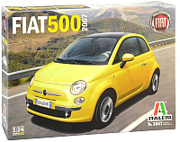 

Сборная модель Italeri, Автомобиль Fiat 500 2007 1:24 / 3647