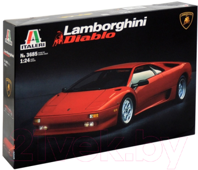 

Сборная модель Italeri, Автомобиль Lamborghini Diablo 1:24 / 3685