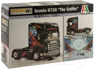 Сборная модель Italeri Грузовик SCANIA R730 The Griffin 1:24 / 3879