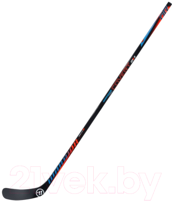 Клюшка хоккейная Warrior Covert Qre3 Grip 75 / QRE375G8-LFT (черный/красный)