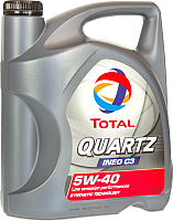 Моторное масло Total Quartz Ineo C3 5W40 / 213103 (5л) - 