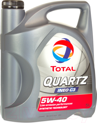 Моторное масло Total Quartz Ineo C3 5W40 / 213103 (5л)