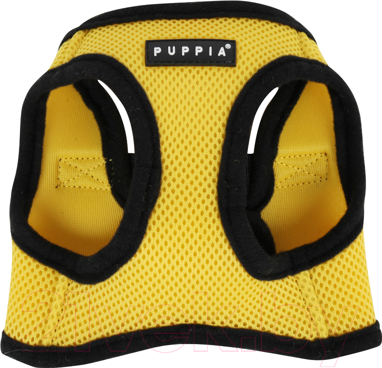 Шлея-жилетка для животных Puppia Soft Vest / PAHA-AH305-YE-S (желтый) — фото 3