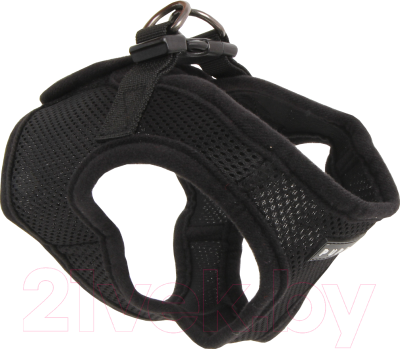 Шлея-жилетка для животных Puppia Soft Vest / PAHA-AH305-BK-L (черный)