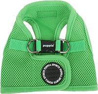 Шлея-жилетка для животных Puppia Soft Vest / PAHA-AH305-GR-M (зеленый) - 