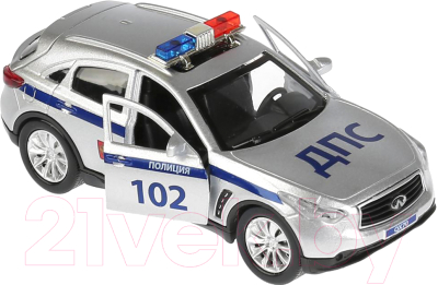 Автомобиль игрушечный Технопарк Infinity QX70. Полиция / QX70-P