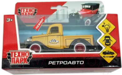 

Автомобиль игрушечный Технопарк, Ретроавто / 1586689-R