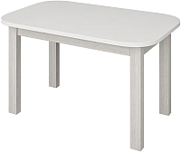 Обеденный стол Senira Р-02.06-02 (белый глянец/белый) - 