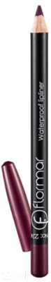 Карандаш для губ Flormar Waterproof Lipliner Водостойкий тон 224