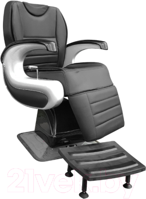 Кресло парикмахерское Kuasit Ku 470 (черный/серый)