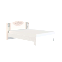 Каркас кровати МСТ. Мебель Белла №2.2 1.4 (с подсветкой рамух белый) - 
