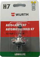 

Автомобильная лампа Wurth, H7 072091412