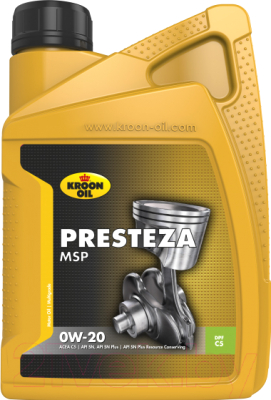 Моторное масло Kroon-Oil Presteza MSP 0W20 / 36495 (1л)