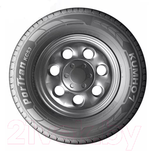 Летняя легкогрузовая шина Kumho PorTran KC53 225/70R15C 112/110R