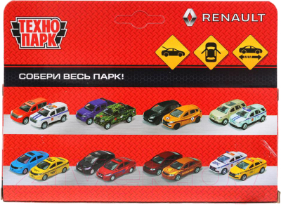 Автомобиль игрушечный Технопарк Renault Logan / LOGAN-BU