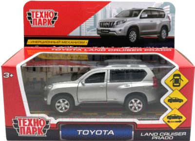 Автомобиль игрушечный Технопарк Toyota Prado / PRADO-SL