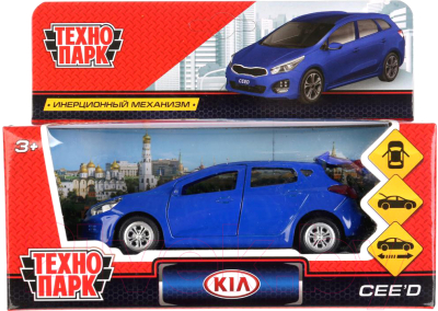 Автомобиль игрушечный Технопарк Kia Ceed / CEED-BU