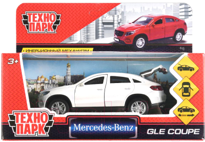 Автомобиль игрушечный Технопарк Mercedes-Benz Gle Coupe / GLE-COUPE-WT