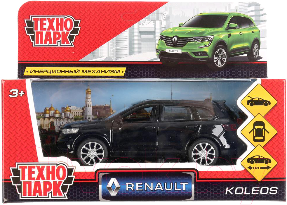 Масштабная модель автомобиля Технопарк Renault Koleos / KOLEOS-BK — фото 2