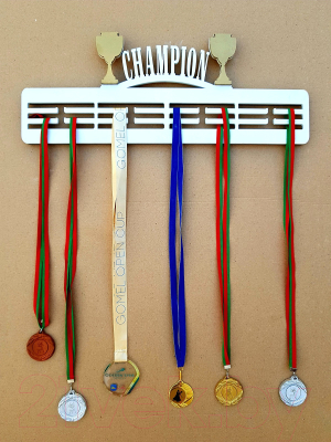 Держатель для медалей Grifeldecor Champion / BZ192-25W282