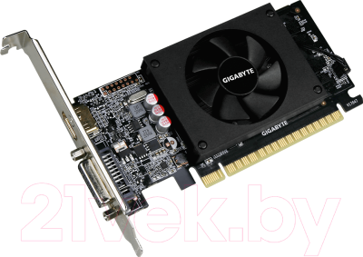 Видеокарта Gigabyte GeForce GT 710 1GB GDDR5 (GV-N710D5-1GL)