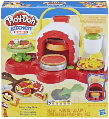 Набор для лепки Hasbro Play-Doh Печем пиццу / E4576