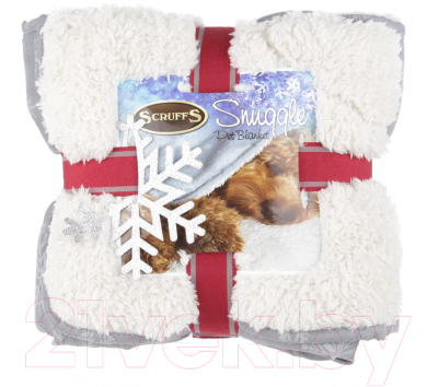 Подстилка для животных Scruffs Winter Snuggle / 936396/GR (серый/белый)