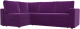 Диван угловой Лига Диванов Оливер левый / 102072 (микровельвет фиолетовый) - 