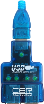 USB-хаб CBR CH-125 (синий)