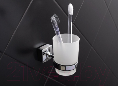 Стакан для зубной щетки и пасты Fixsen Kvadro FX-61306