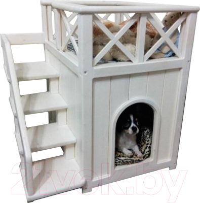 Будка для собак Hatastroy Замок (50x50x60)