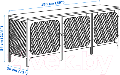 Тумба Ikea Фьелльбо 203.597.38