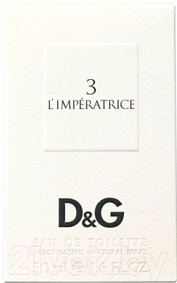 Туалетная вода Dolce&Gabbana 3 L`Imperatrice (50мл)