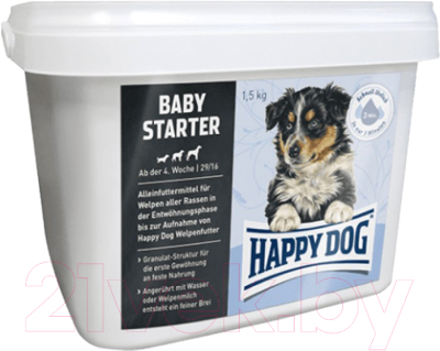 

Корм для собак Happy Dog, Baby Starter