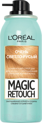 Тонирующий спрей для волос L'Oreal Paris Magic Retouch 9 (очень светло-русый)