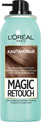 Тонирующий спрей для волос L'Oreal Paris Magic Retouch 3 (каштан)