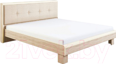 Каркас кровати МСТ. Мебель Оливия №2.1 140x200 (дуб сонома светлый)