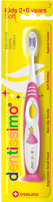 Зубная щетка Dentissimo Kids Brush Soft от 2 до 6 лет