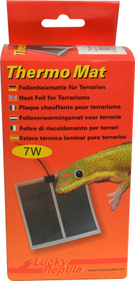 Термоковрик для террариума Lucky Reptile Thermo mat 7Вт / HTM-7