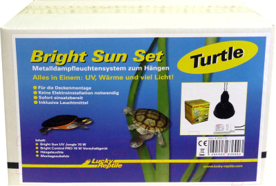 Комплект освещения для террариума Lucky Reptile Для черепах / BSST-70