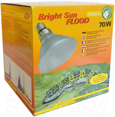 Лампа для террариума Lucky Reptile Bright Sun UV FLOOD Пустыня / BSFD-70