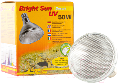Лампа для террариума Lucky Reptile Bright Sun UV Пустыня / BSD-50