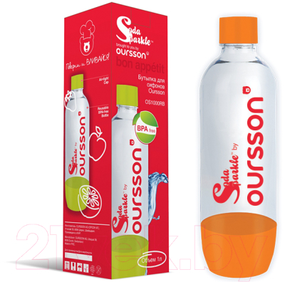 Бутылка для воды Oursson OS1000RB/OR