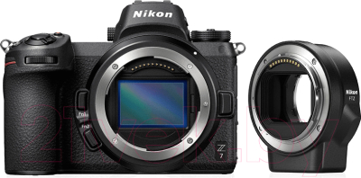 Беззеркальный фотоаппарат Nikon Z7 + переходник FTZ Kit