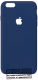 Чехол-накладка Volare Rosso Soft-touch силиконовый для iPhone 6 / 6S (темно-синий) - 