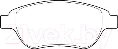 

Тормозные колодки Valeo, 301465